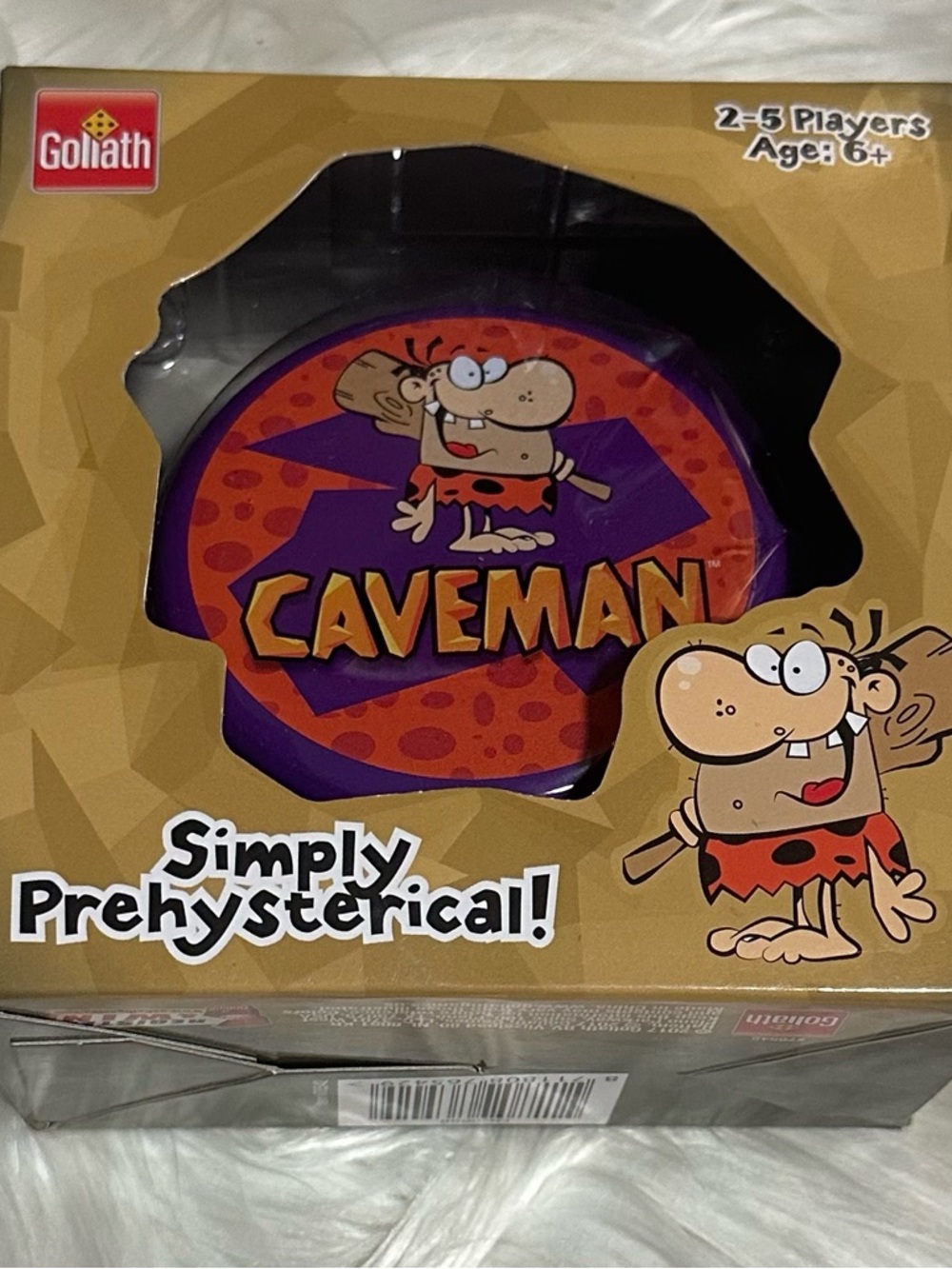 Goliath Caveman Party Game - Purple & Orange